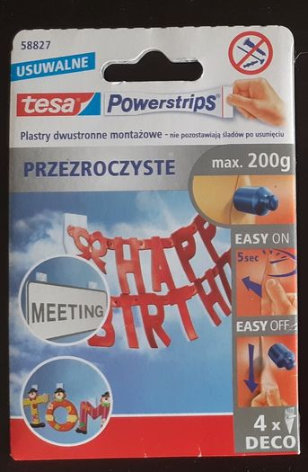 Removable Adhesive Strips