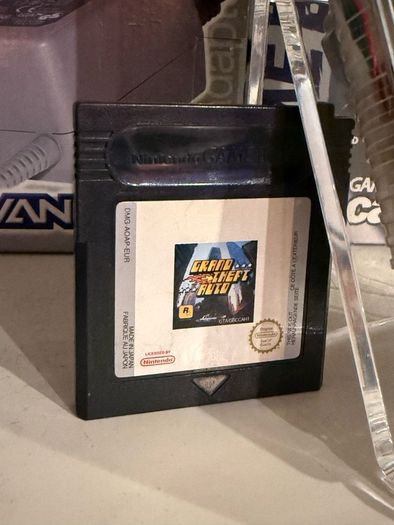 Grand Theft Auto Nintendo Game Boy Color (PAL) Authentic Collectible