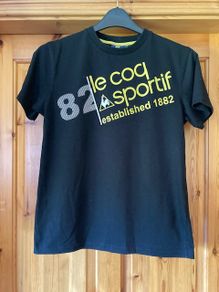 Le Coq Sportif tee shirt. Age 12-13.