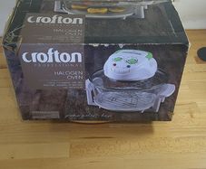 Brand New Crofton Professional 12L to17L Halogen Oven 1400W CO 2011R Boxed Unused