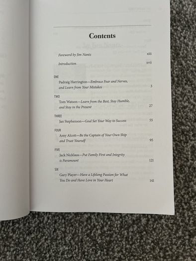 Golf wisdom book Life on the green