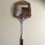 Upcycled Vintage Squash Racket into Mirror, Badminton, Tennis Image 6