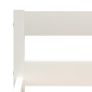 Bed Frame with 2 Drawers White Solid Pine Wood 120x200 cm Image 6