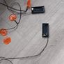 Battery powered lights pumpkin like new 5 each Image 2
