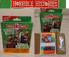 Horrible Histories Tudors battle Card Game new in box