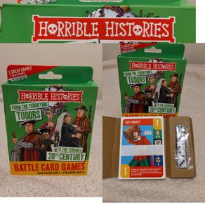 Horrible Histories Tudors battle Card Game new in box