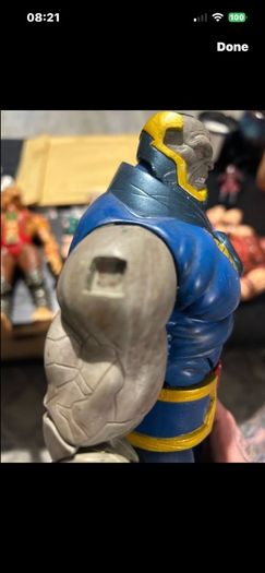 DC icons Darkside and grail figures