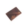 Unisex Premium Genuine Leather Envelope Wallet Vintage Handcrafted Card Holder Pouch with Button Closure Image 8
