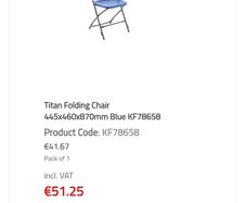 Folding chair