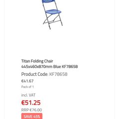Folding chair