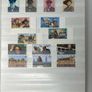 Collection. Brown stock book with collection of stamps celebrating Winston Churchill. Most are mint never hinged (MNH) Image 2