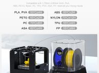 main image for ad EIBOS Extra Large Dry Box, Filament Dryer,1.75mm, 2.85mm, 3.00mm 3D Filament Compatible: DRY FAST, EXTRA LARGE, Dry Sift Screen