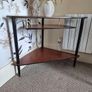 mid century corner table Image 4