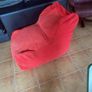 Bean Bag Large - Chair design, well used a bit faded colour wise Image 2