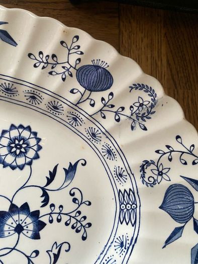 J & G Meakin Blue Nordic England Ironstone Platter