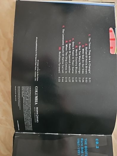 Bob Dylan 2CD  - The Times They Are A-Changin'' - The Bootleg Series Vol. 1-3