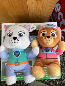 paw patrol Everest and liberty ty beanies brand new