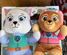 paw patrol Everest and liberty ty beanies brand new