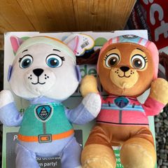 paw patrol Everest and liberty ty beanies brand new