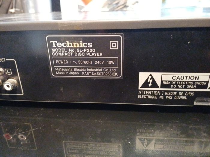 Technics cd player