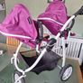 Kids toy double buggy Image 2