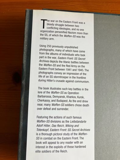 War book: 'Eastern Front SS Secret Archives'