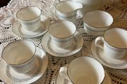 Minton "Silver Scroll " tea set