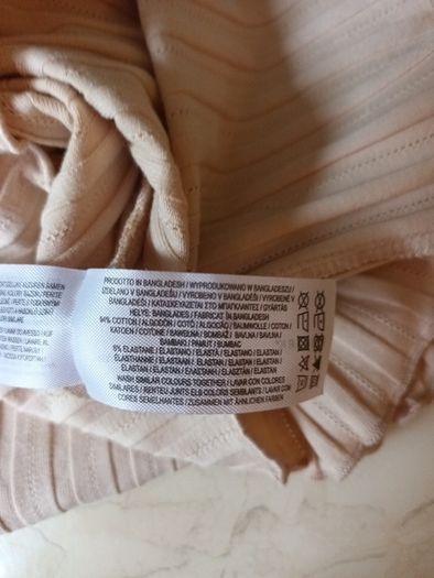Primark Long Ribbed Sleeved  Dress .  S. 16.   .  B.N.W.T