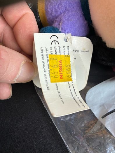 1998 South Park 5.5" Wendy Plush. With all tags.