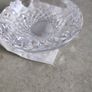 Rare find  Vintage Waterford Cut Crystal Ashtray Colleen Pattern Medium 5 Inch Diameter Vintage Irish Crystal Cut Glass Image 6