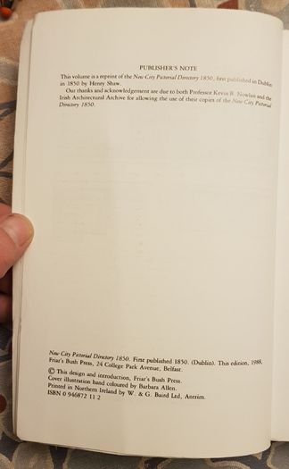 Dublin's Pictorial Guide And Directory Of 1850 by Henry Shaw