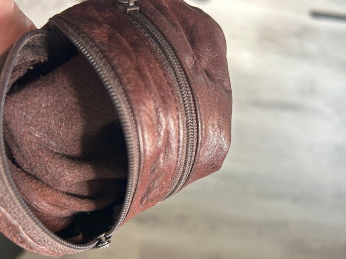Brown Soft Leather Festival Waist Purse Bag