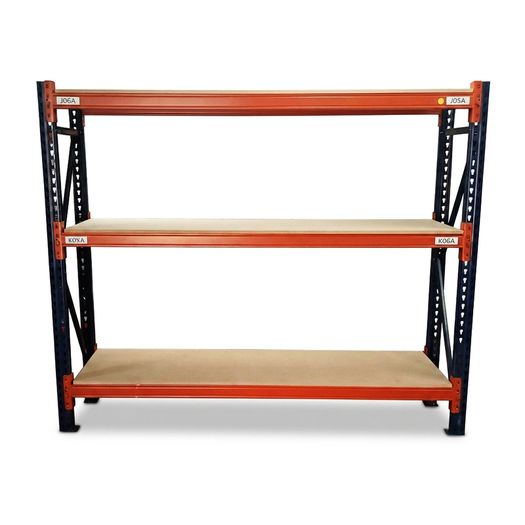 2.4m Mecalux (will not bow) Used Garage Shelving