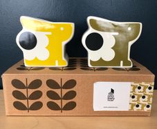 Orla Kiely Bunny Egg Cup (2 sets available)- BNIB
