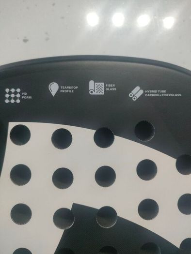 Crivit Fiberglass Comfort Padel Racket