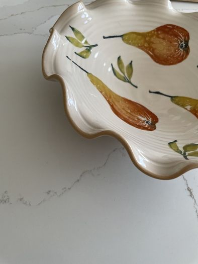 Eden pottery handmade serving dish bowl
