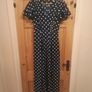 Navy & white polka dot dress French Connection Image 2