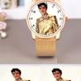 Elvis. rose gold. large 38mm dial wristwatch Image 2