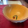 Nicholas Mosse Red lawn set of two , 4 inch jug and a 6 inch diameter bowl . Both have blemishes but perfect for  display Image 7