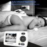 Baby Monitor, Monitor with Camera and Audio, , Infrared Night Vision Camera,VOX Mode, Lullaby, Two Way Audio (FREE POSTAGE) Image 5