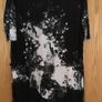 DIESEL Jersey Dress New Black & White.    The Diesel QUARY Dress Image 6