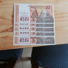1988 Ireland Series B Banknotes