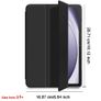 Tablet Case for Samsung Galaxy Tab A9+ (2023) Tri-fold Stand, Lightweight,, Non-slip, Scratch-Resistant Image 4