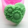 Soap Making Silicone Mold. Sunflower Image 3