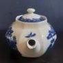 Lovely True Vintage, Almost Antique Octagonal Willow Pattern Teapot by Royal Doulton, Circa 1930, Small Chip Under the Spout Image 8