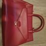 Lulu Guinness Burgundy Bag Image 2