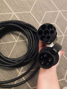 EV cable Type1 to Type2 charger cable 32A