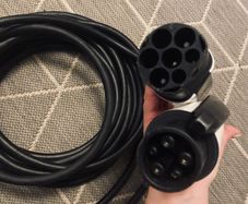 EV cable Type1 to Type2 charger cable 32A