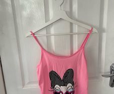 Disney Daisy Duck bright pink tank top