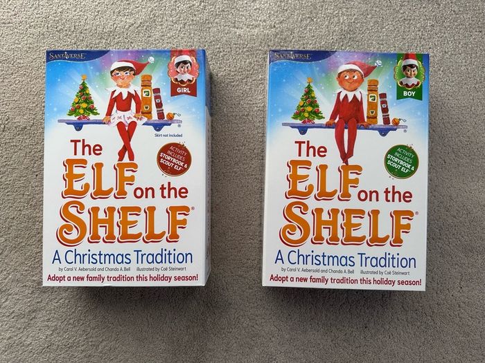 BN Elf On The Shelf Box Set ( Boy available Girl now sold)